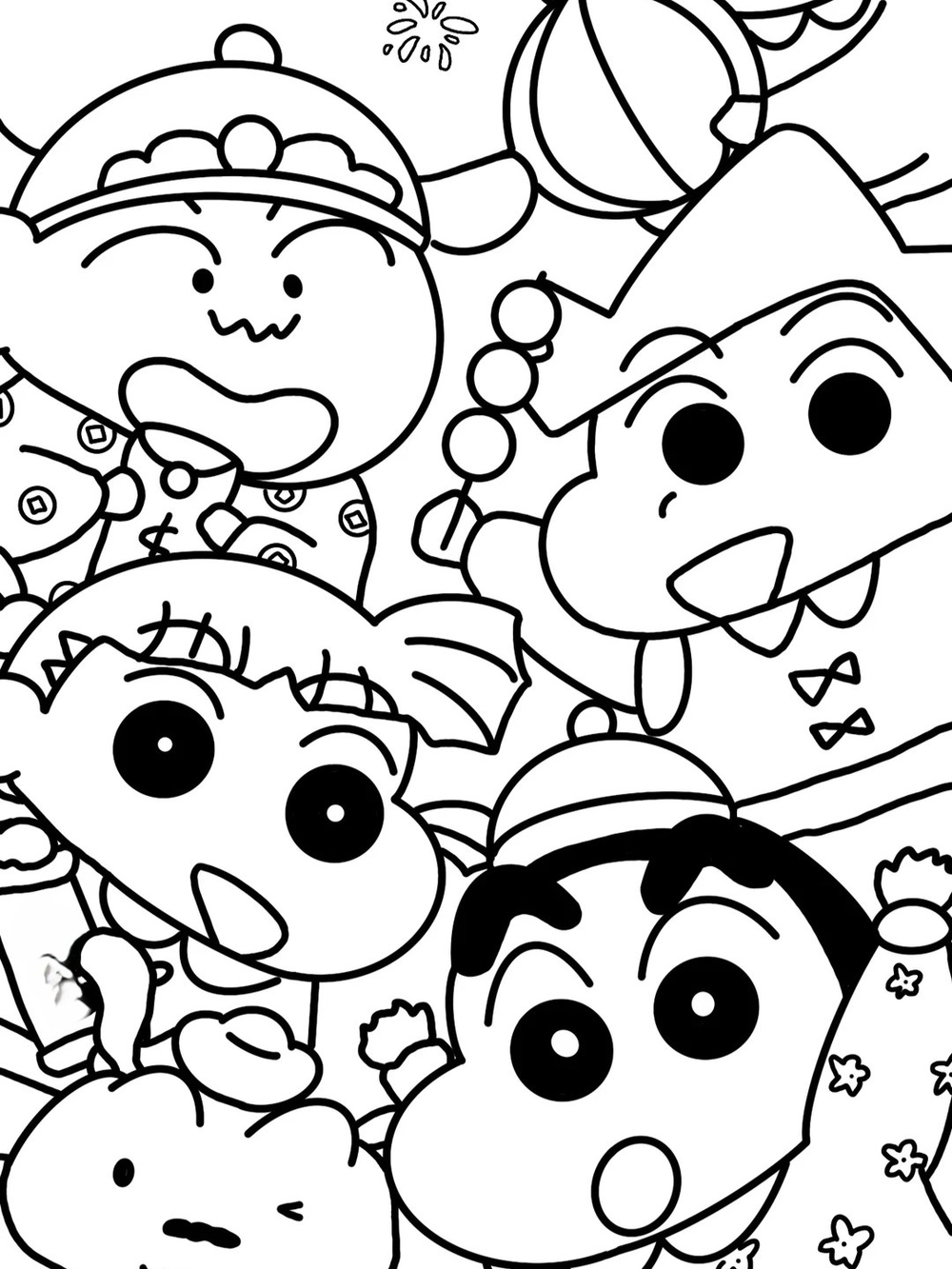 tác phẩm vẽ tranh ngày tết anime mới