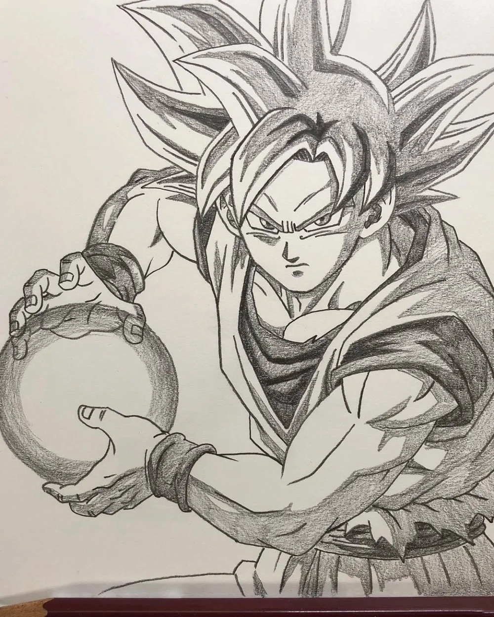 vẽ anime goku cực ngầu cho avatar