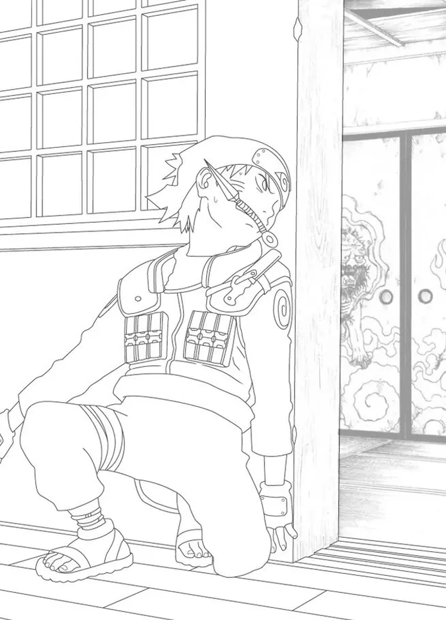 vẽ naruto anime sáng tạo độc đáo