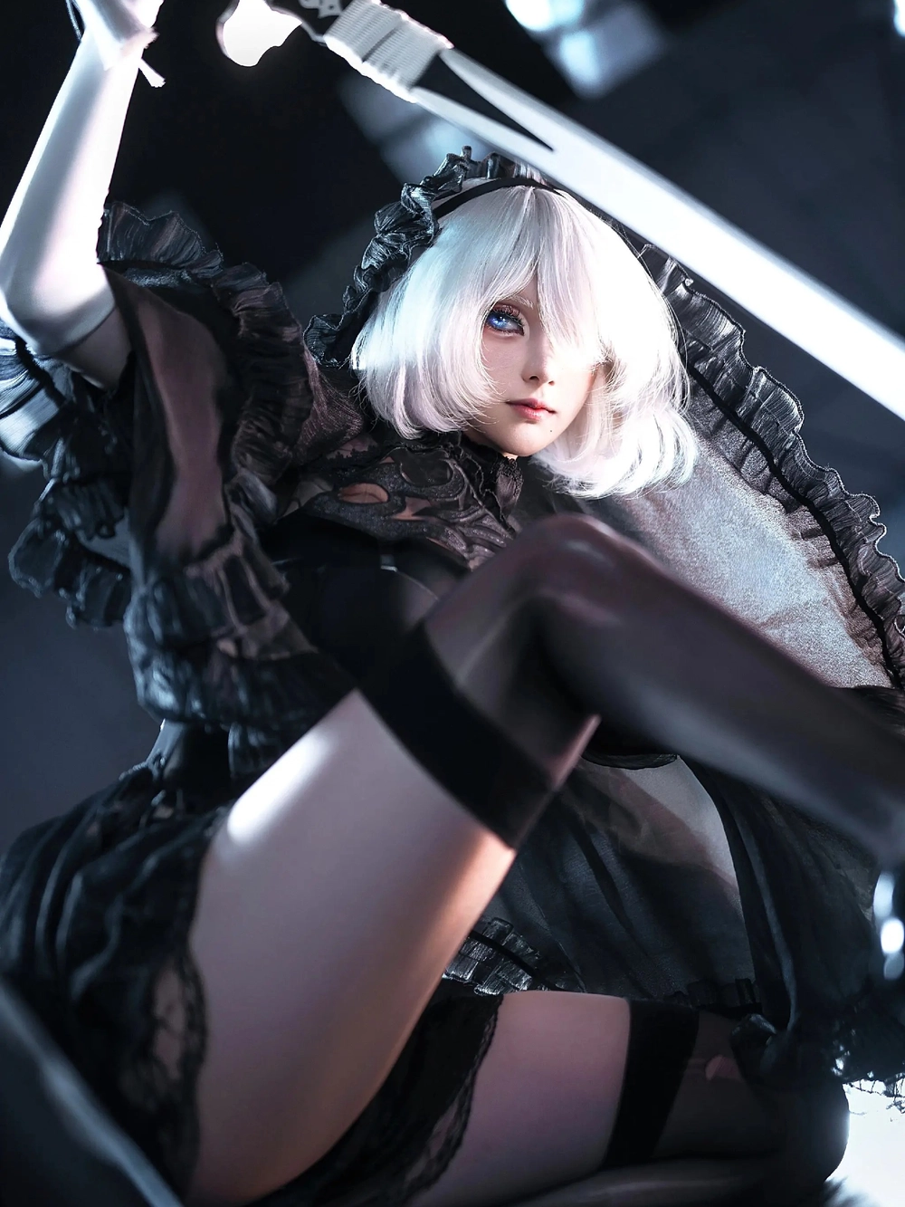 xinh đẹp gái cosplay trang phục ấn tượng