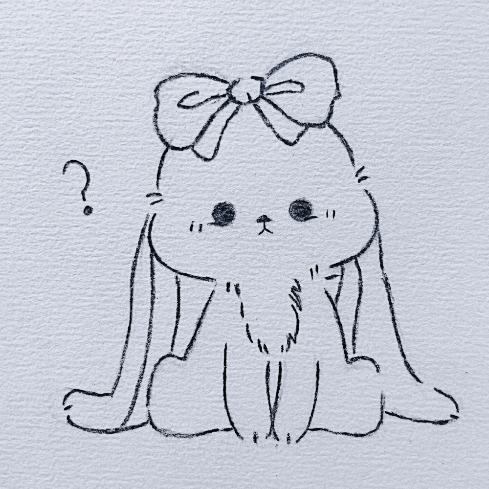 Vẽ anime thỏ manga phong cách nhật bản