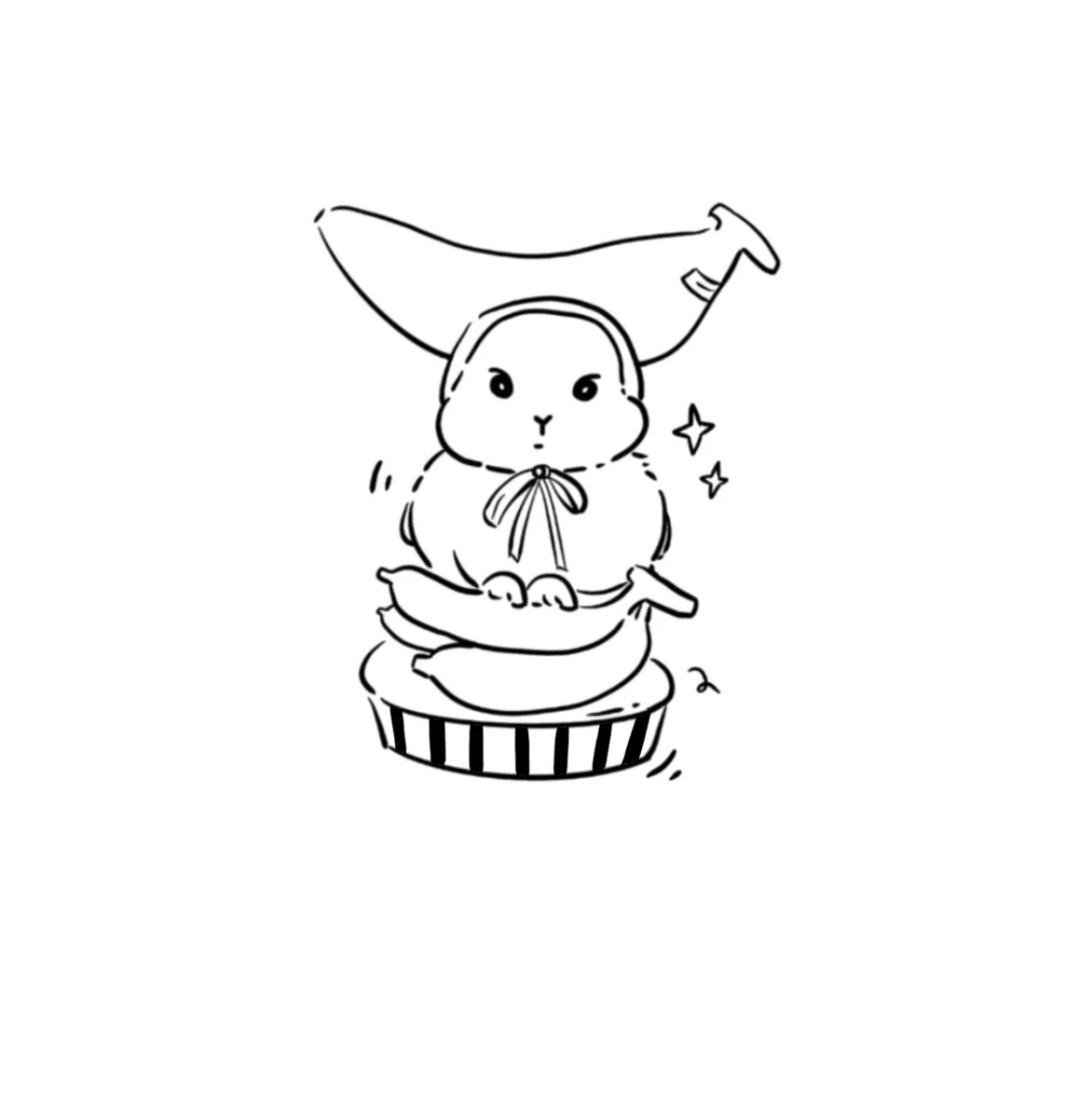 ảnh dễ thương vẽ anime thỏ