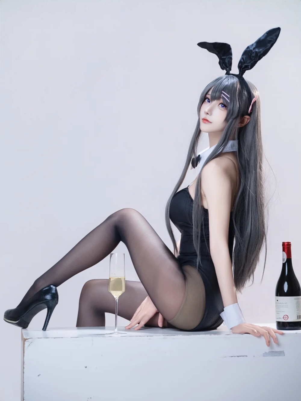 ảnh gái xinh cosplay thỏ đen cosplay đẹp