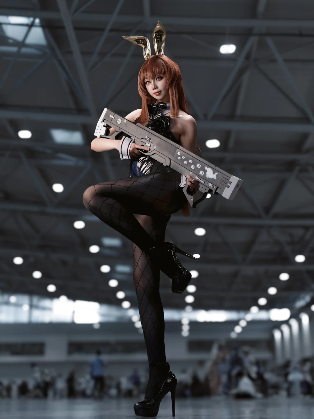 ảnh gái xinh cosplay thỏ đen girl xinh cosplay