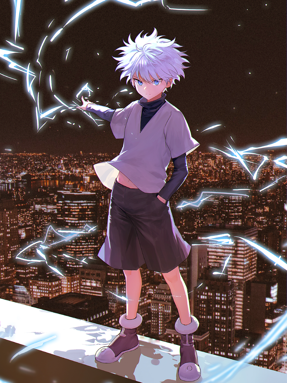 ảnh killua ngầu 2