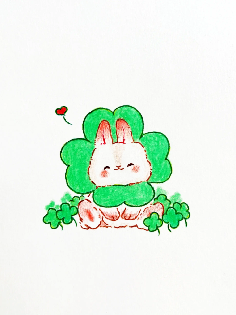 cách vẽ chú thỏ dễ thương anime