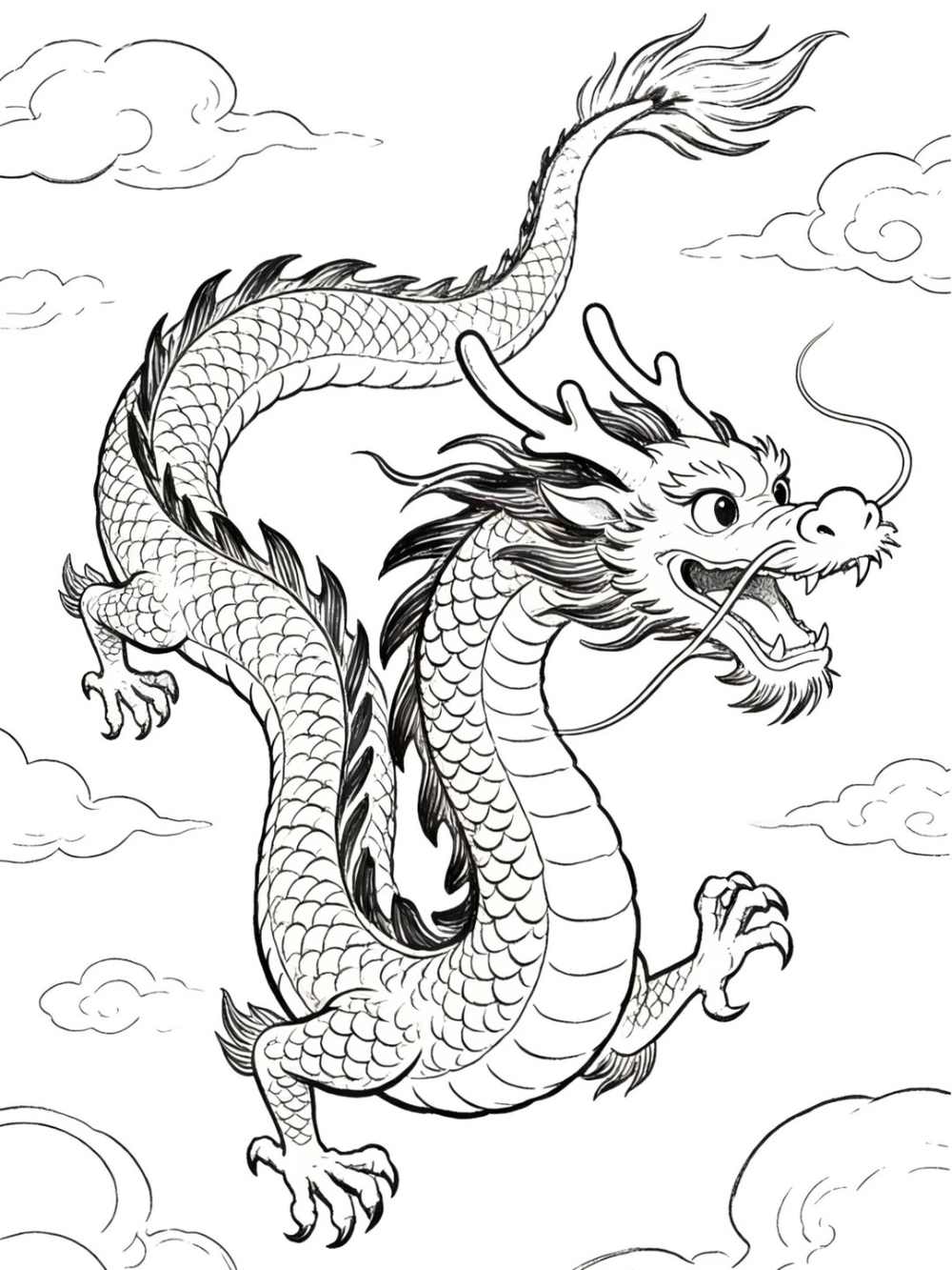 cách vẽ rồng anime cho người mới