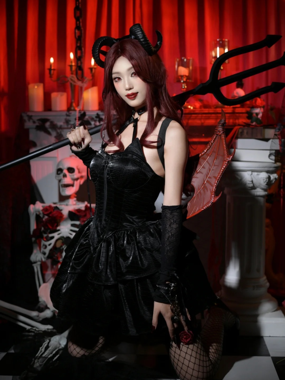 cosplay succubus bí ẩn