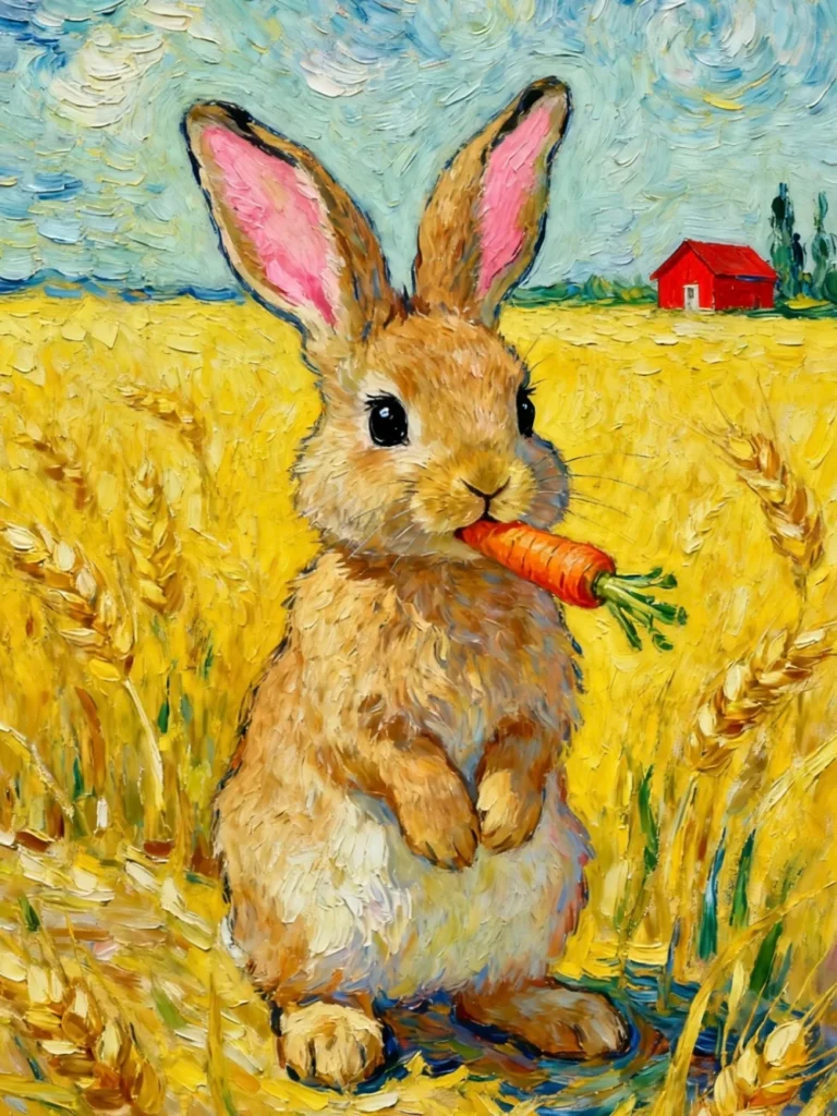 hình ảnh con thỏ anime phong cách chibi