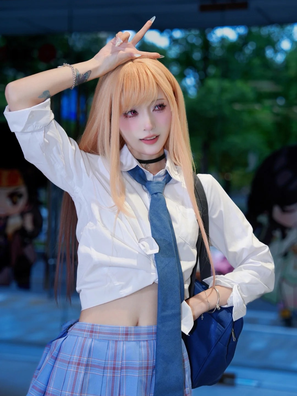 kitagawa marin cosplay ảnh ngoài trời tự nhiên