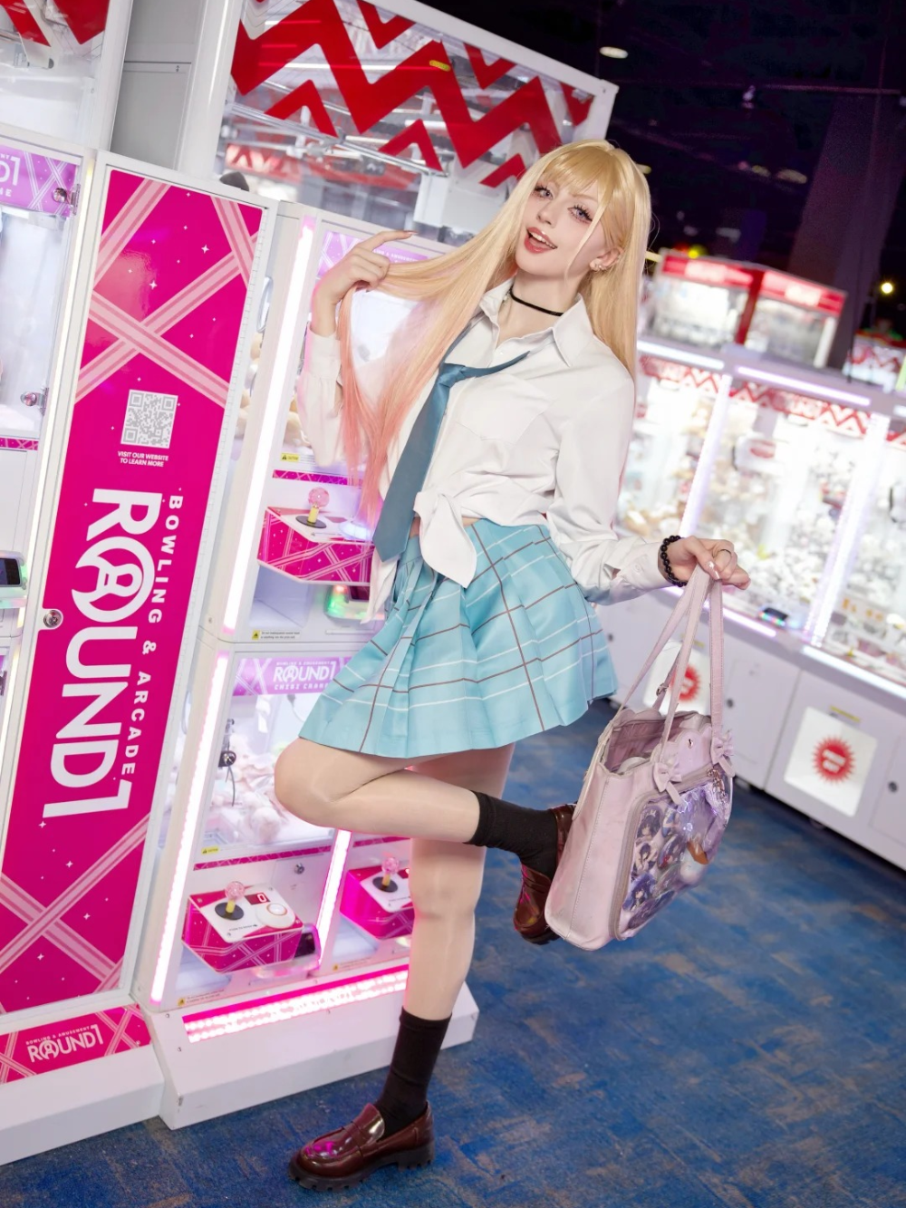 marin cosplay outfit học đường dễ thương