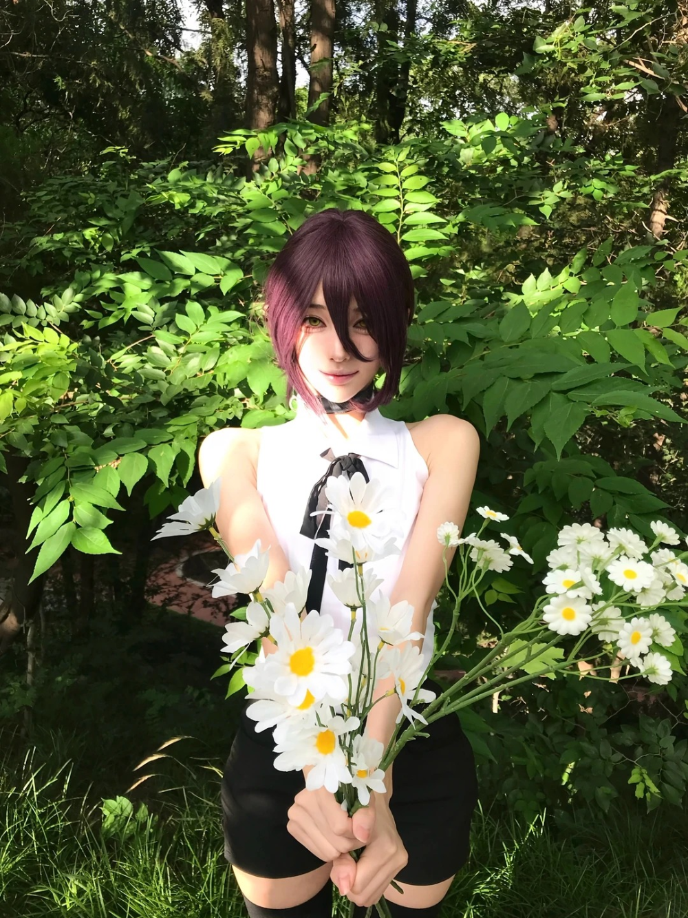 reze chainsaw man cosplay phiên bản đời thực