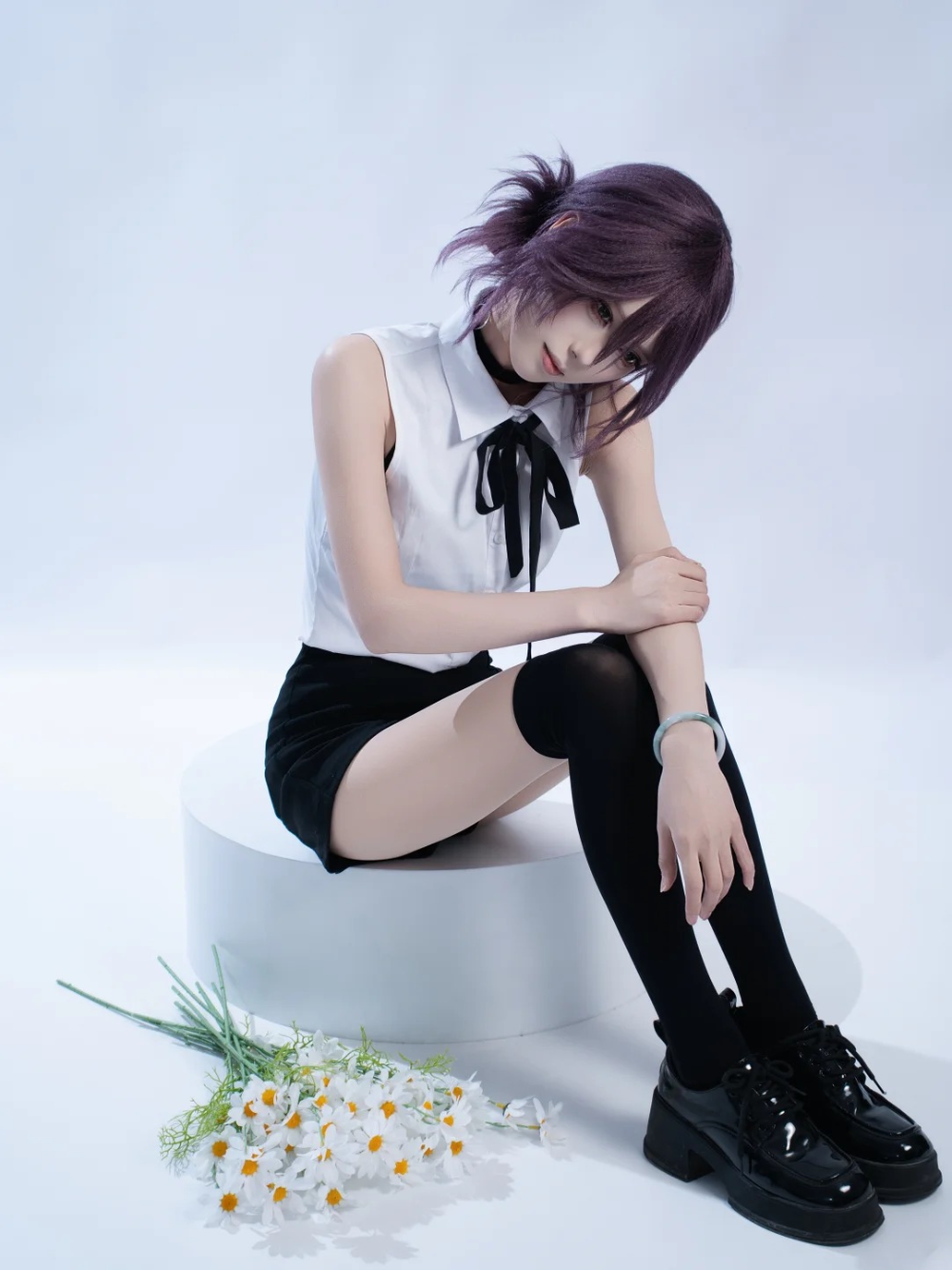 reze chainsaw man cosplay visual cuốn hút