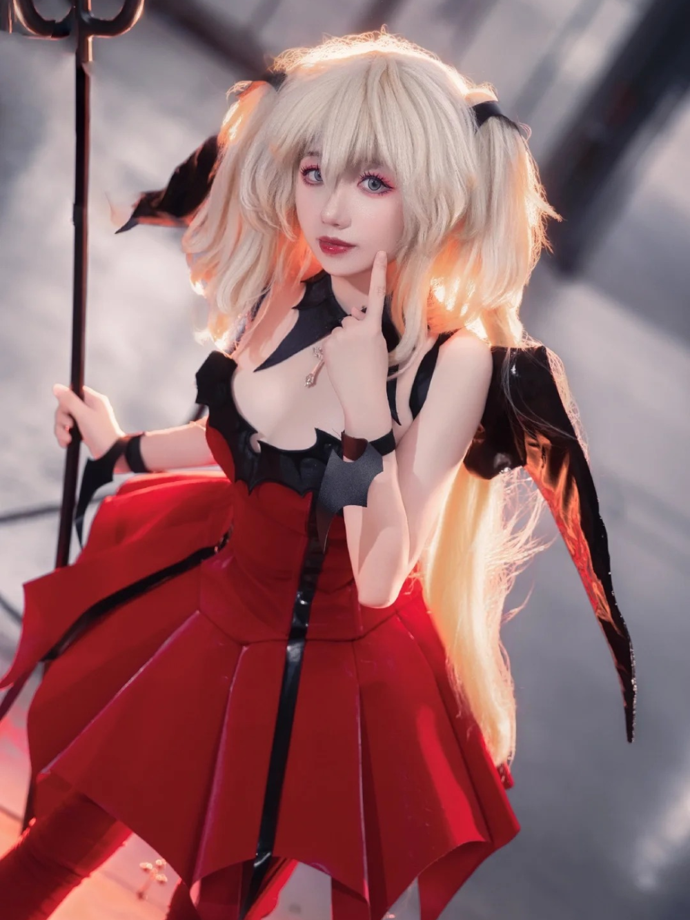 succubus cosplay anime chất lượng cao