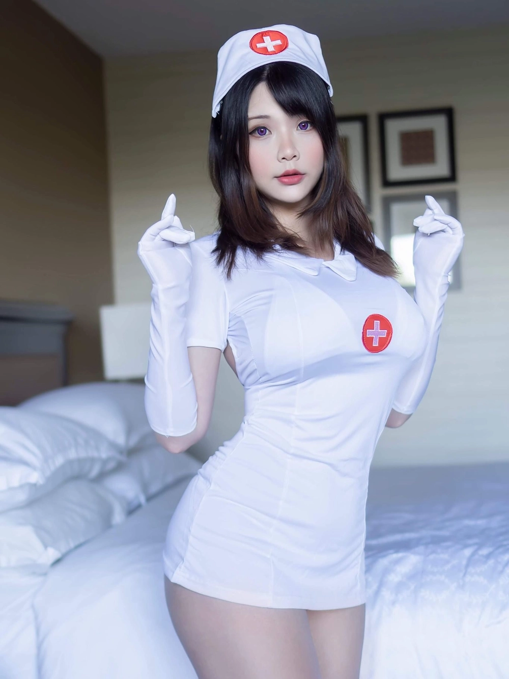 ảnh hana bunny cosplay hài hòa