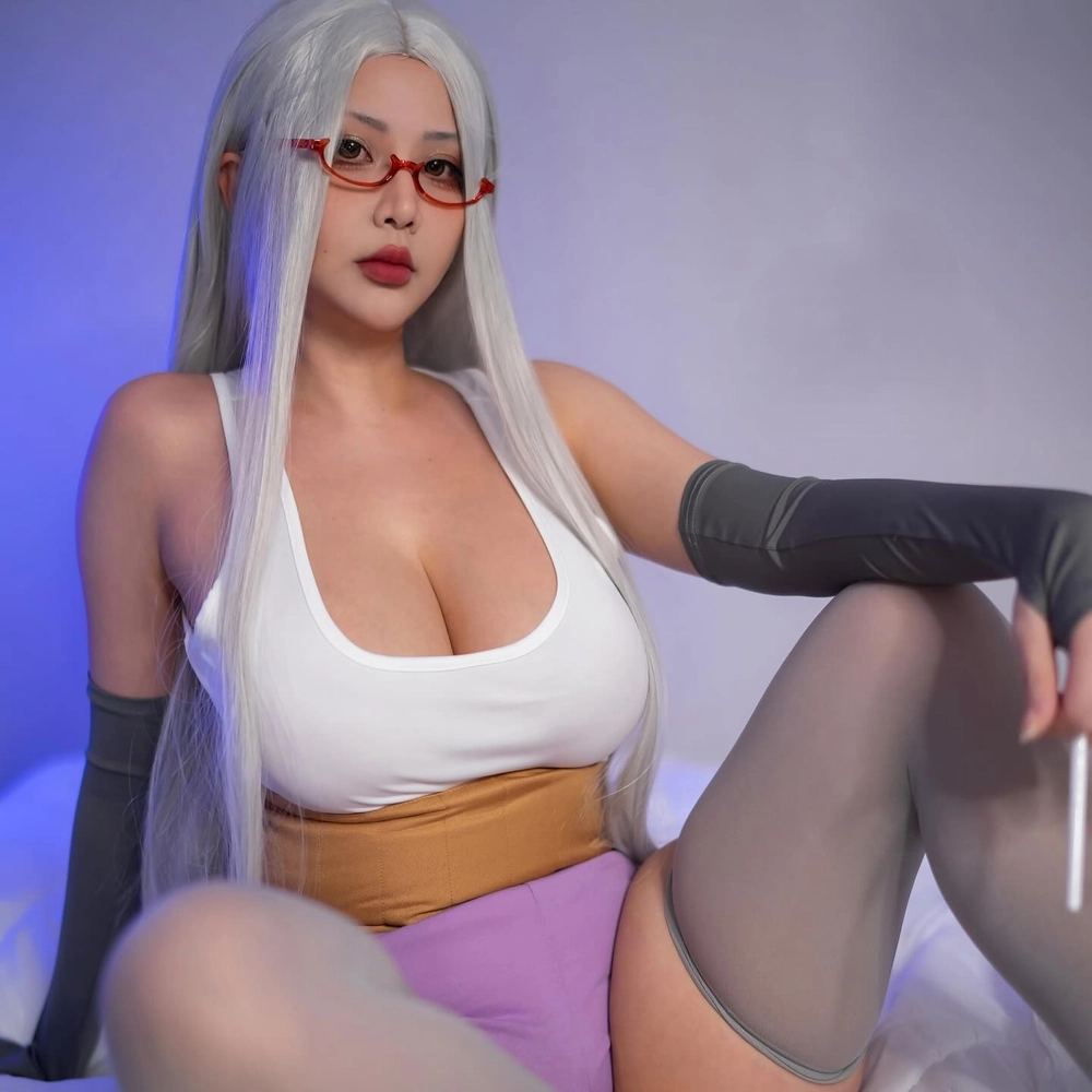 ảnh hana bunny cosplay tạo hình thanh lịch