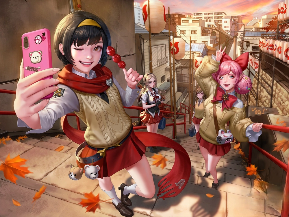 ảnh liên quân anime phong cách mới