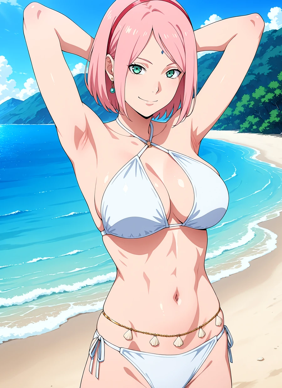 cô gái Sakura hentai trong thế giới huyền ảo