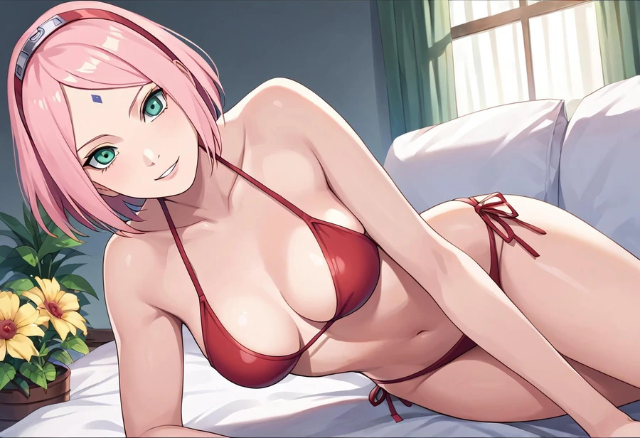 hentai Sakura cô nàng hoạt hình xinh xắn