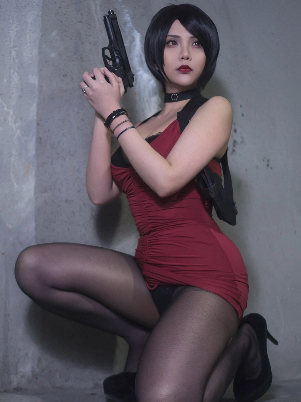 hình ảnh hana bunny cosplay concept nhẹ nhàng