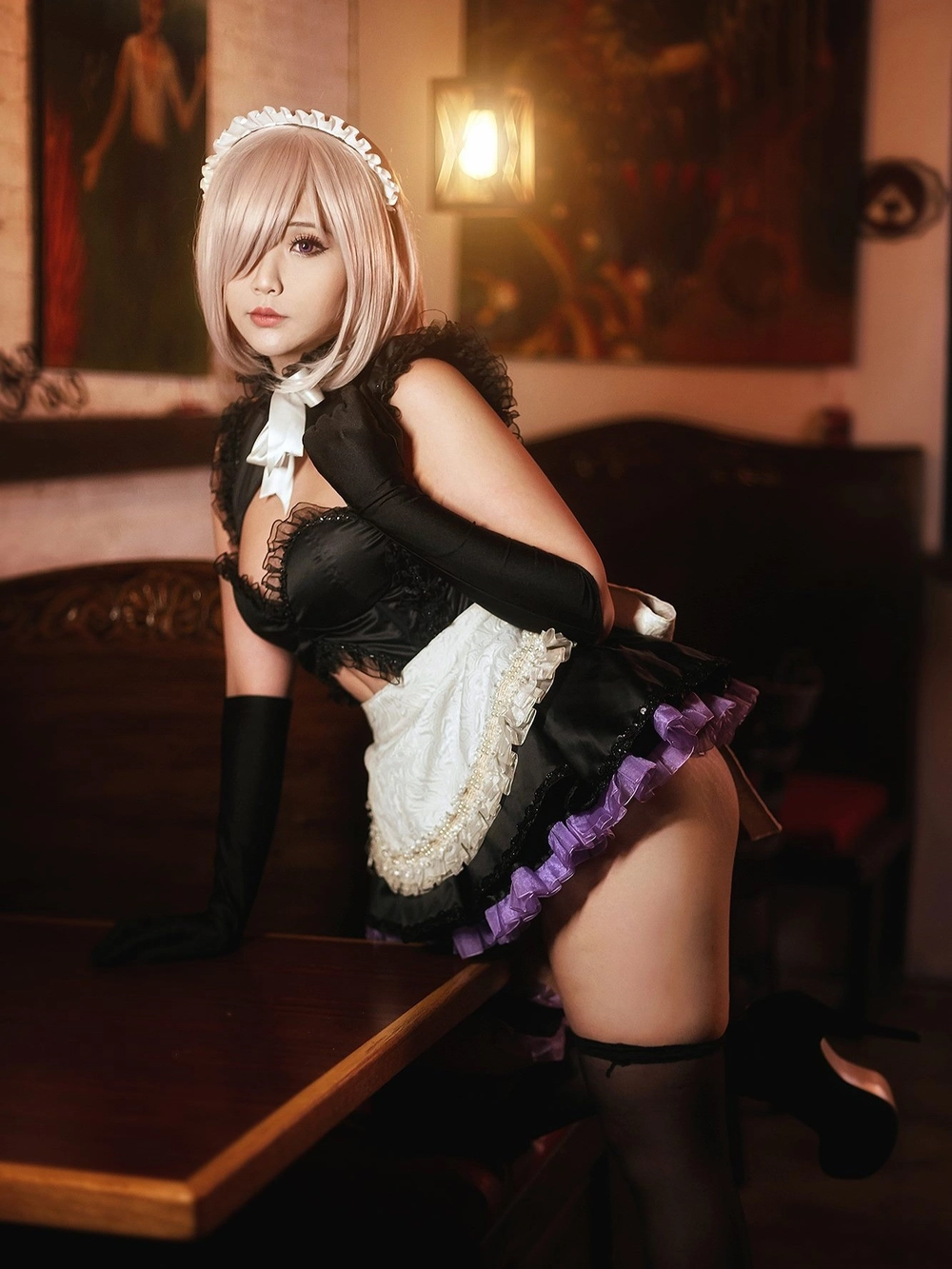 hình hana bunny cosplay leak bố cục rõ ràng