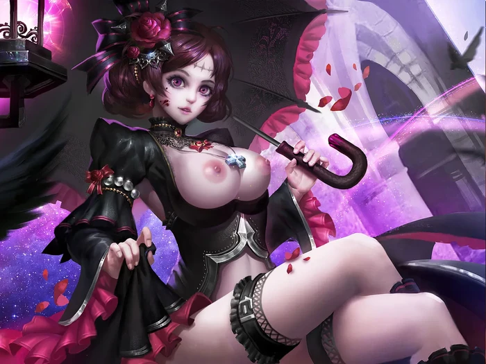 Ảnh hentai aov vú to mông cong đầy đặn