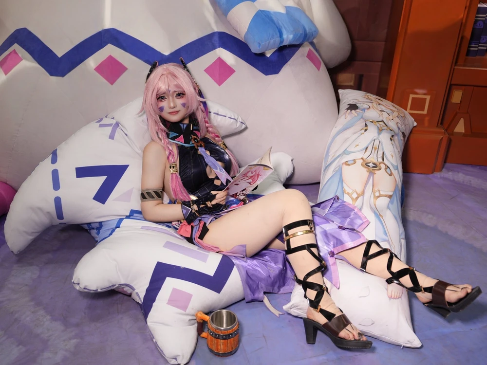 citlali cosplay nữ thần anime