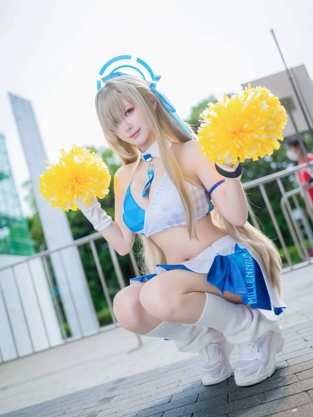 Asuna Ichinose Cosplay phong cách học đường