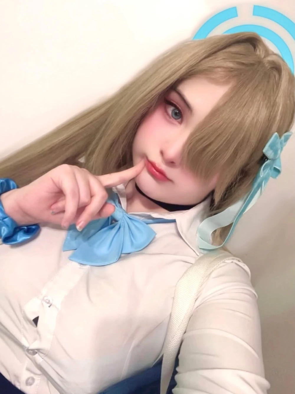 Ichinose Asuna Cosplay ngoài trời