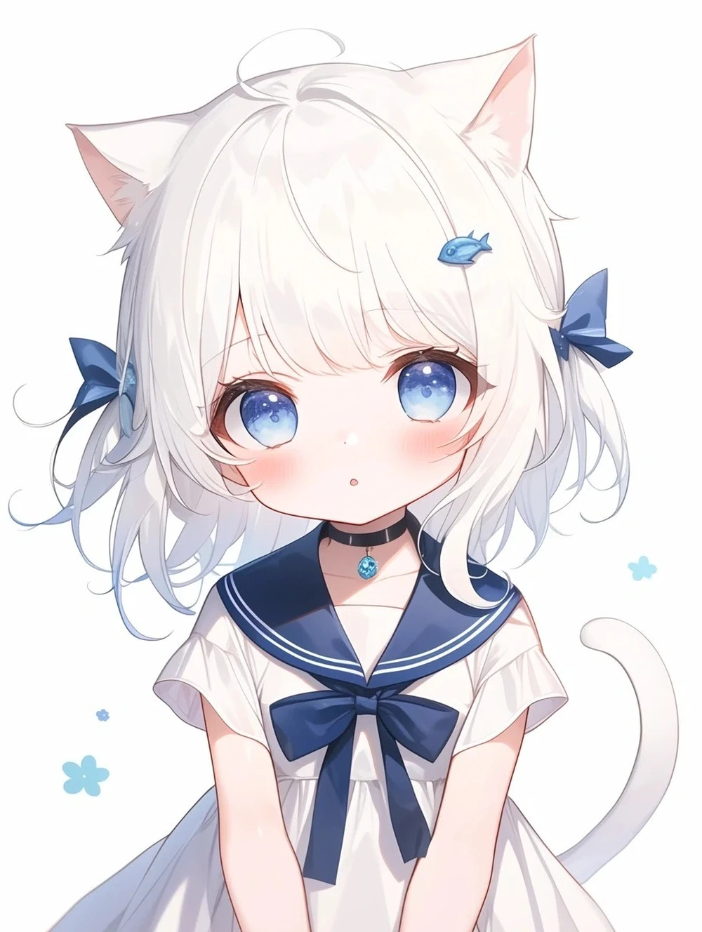 ảnh anime loli bé gái anime dễ thương