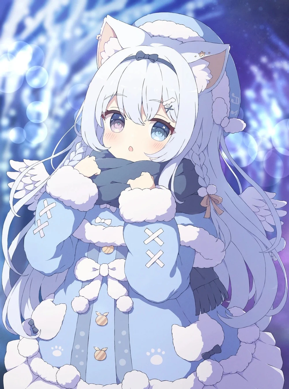 ảnh anime loli bé nhỏ ngây thơ dễ thương