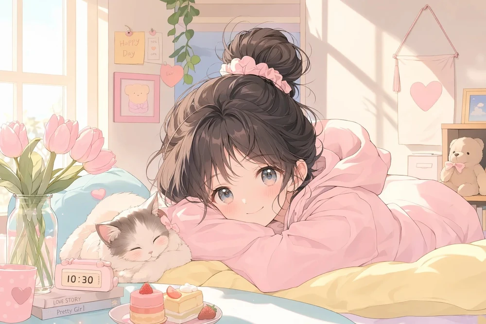 ảnh anime loli dễ thương ngộ nghĩnh