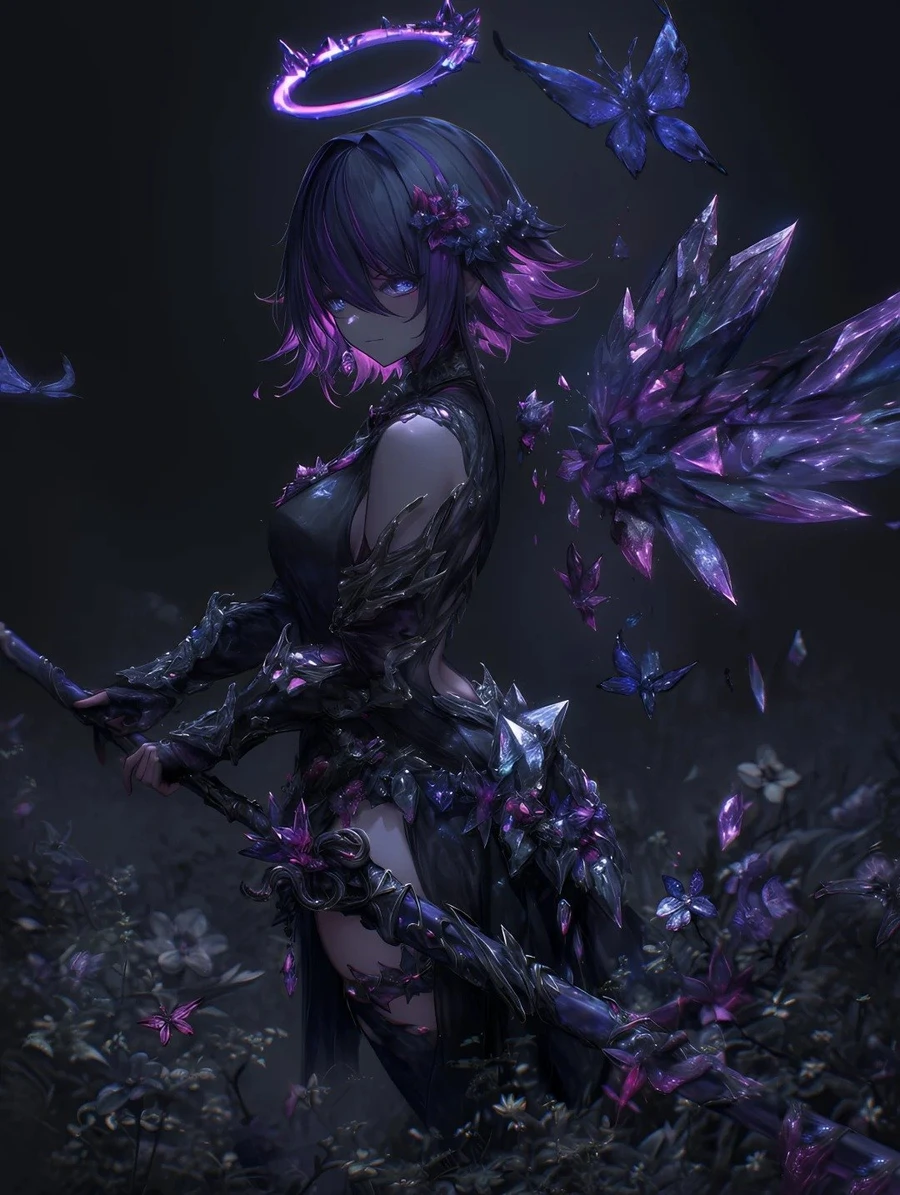 ảnh anime ngầu phong cách huyền bí