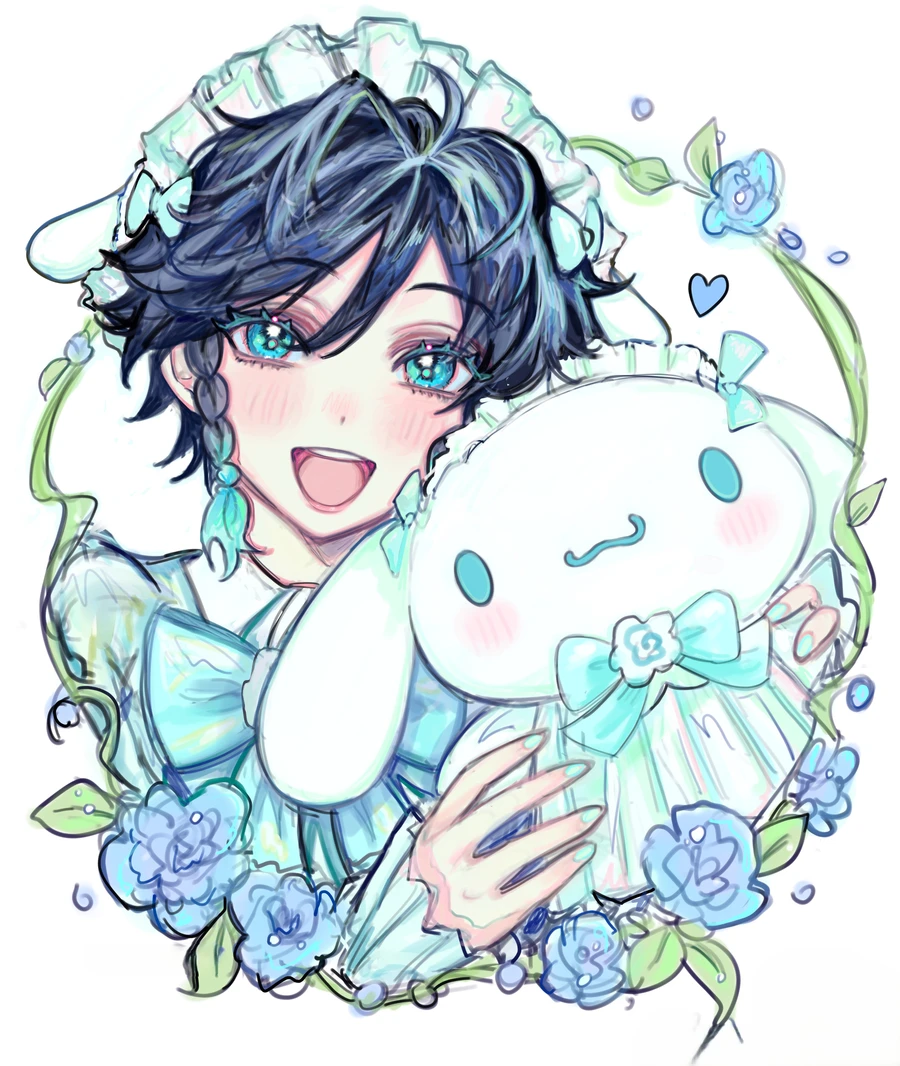 anime cinnamoroll cute cho điện thoại