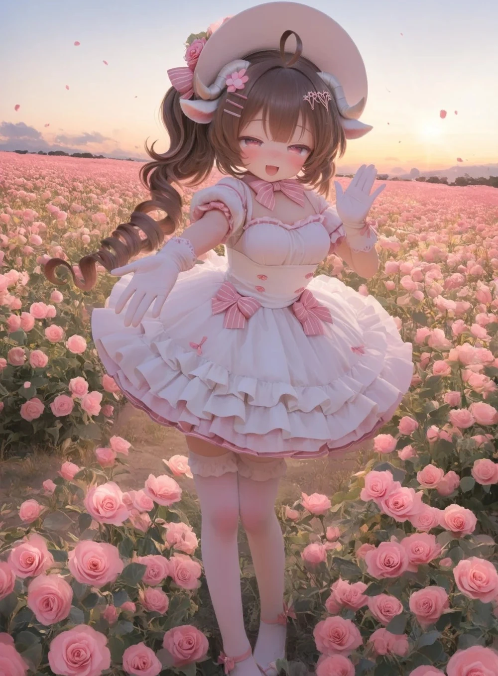 anime loli xinh xắn ngọt ngào đáng yêu
