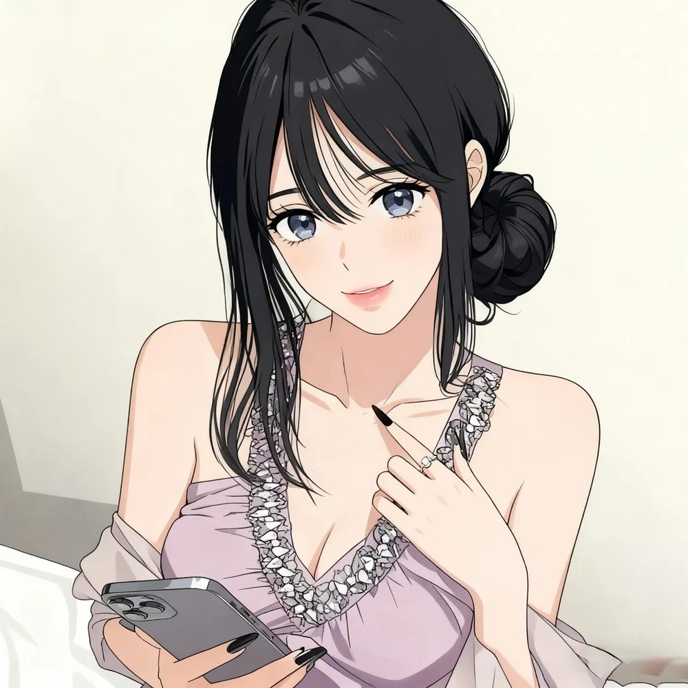 cô bé loli anime ngây thơ trong sáng