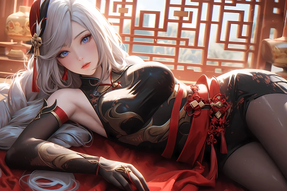 gái anime tâm hồn to và tròn nổi bật